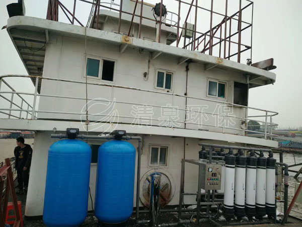 船廠水處理活性炭使用現(xiàn)場